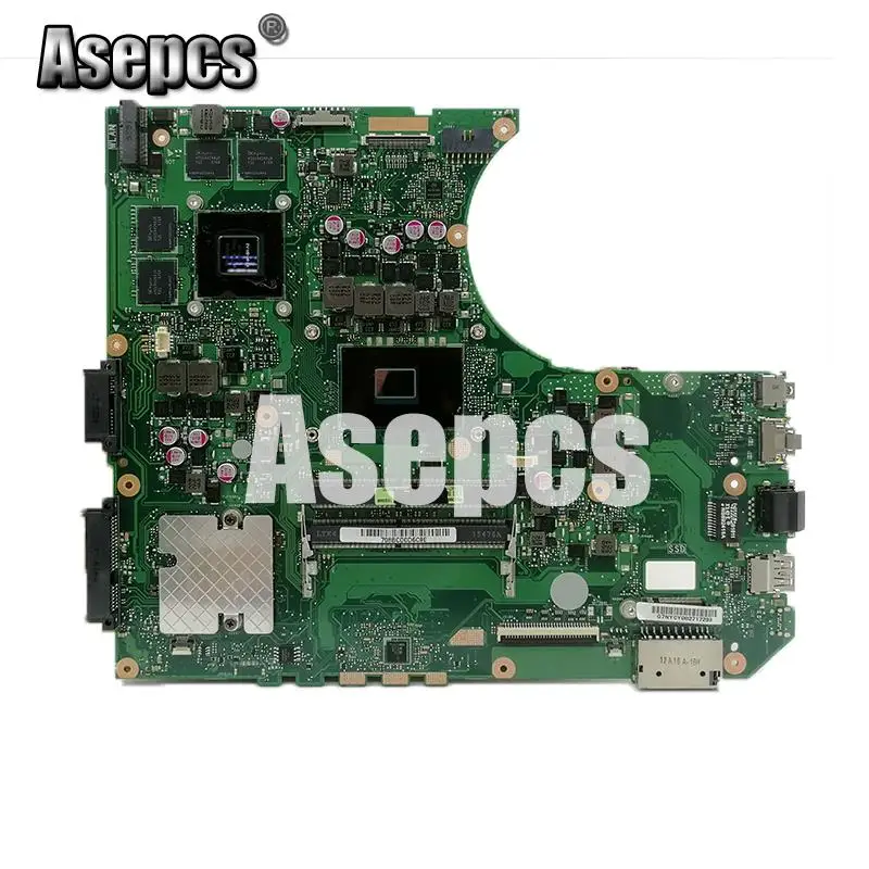 Asepcs N552VX материнская плата для ноутбука ASUS VivoBook Pro N552VX N552V N552 тест оригинальная материнская плата I7-6700HQ GTX950M