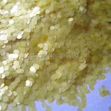 Устойчив к растворителям блеск с желтыми точками 1 мм блестки круги средний блеск franking ногтей изделия для полировки