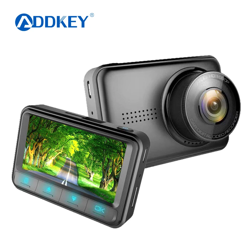 Addkey Mini Видеорегистраторы для автомобилей тире Камера 2.45 дюймов Full HD 1080 P Новатэк