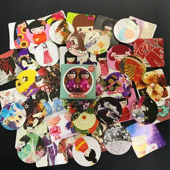 

46 pcs/pack Kawaii Japanese girl Decorative Stickers Scrapbooking DIY Diary Album Stick Label Decor Kids Gift