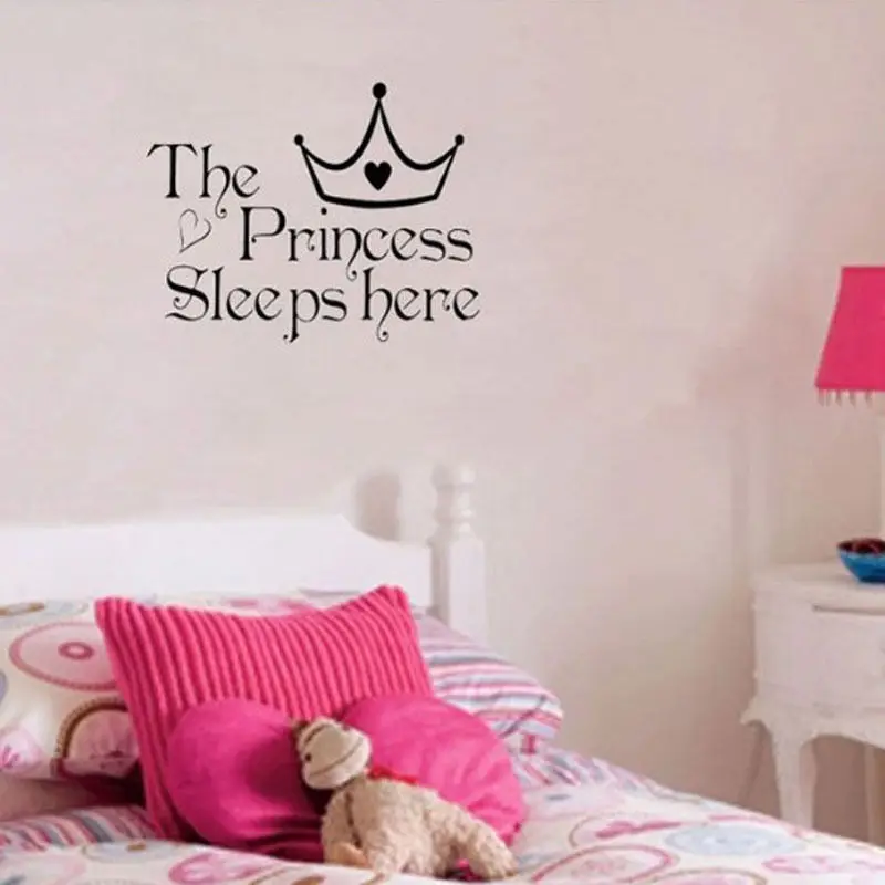 Good Night Sweet Princess Vinyl Decal Home Bedroom Love Wall Quote Baby Sticker Home Decor Stickers Good Night Sweet Princess Vinyl Decal Home Bedroom Love Wall Quote Baby Sticker Home Decor Stickers