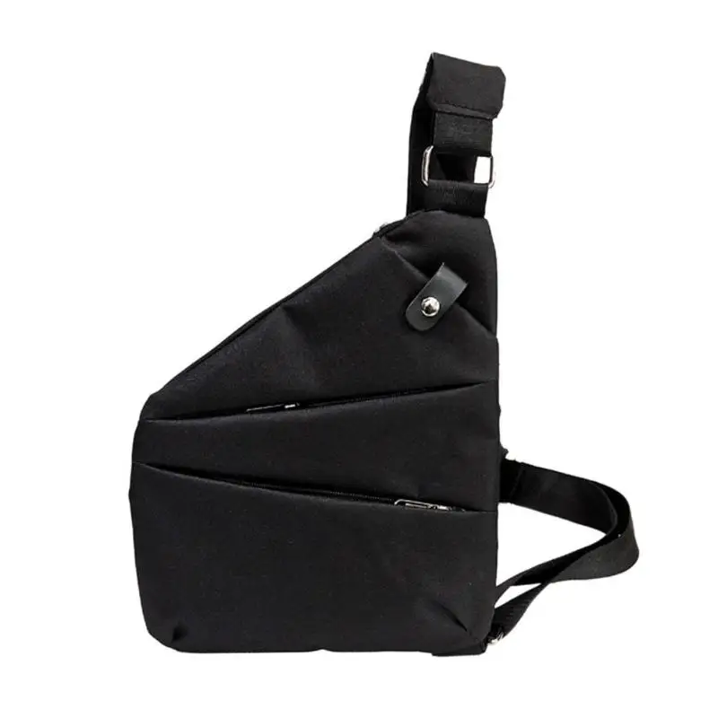 Противоугонная многофункциональная цифровая сумка для хранения, Мужские поясные дорожные нагрудные сумки, нейлоновые сумки через плечо