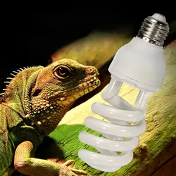 E27 5,0 10,0 ультрафиолетовых лучей спектров 13 Вт свет для рептилии лампа УФ лампа для вивария для рептилий террариум черепахи змея Pet