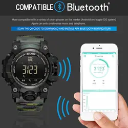 Мужские спортивные умные часы с защитой от влаги электронные часы Zegarki Meskie Running часы светодио дный цифровые часы Bluetooth умные наручные часы