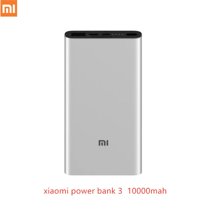 Xiaomi Mi банк питания 10000/20000 мАч двойной USB порт портативное зарядное устройство Быстрая зарядка банк питания ультратонкий внешний аккумулятор - Цвет: white 3 10000mah