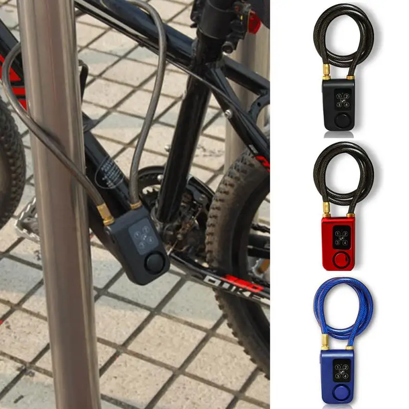 

Digital Chain Smart Lock Control Super Smartphone Bluetooth Steel Chain lock Waterproof Anti theft Alarm Bike Bicycle Lock