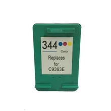 vilaxh 344 Refilled Ink Cartridge Replacement for HP 344 Deskjet 460 5740 5745 5940 Photosmart 475 2575 2610 2710 printer стенки искусства 344