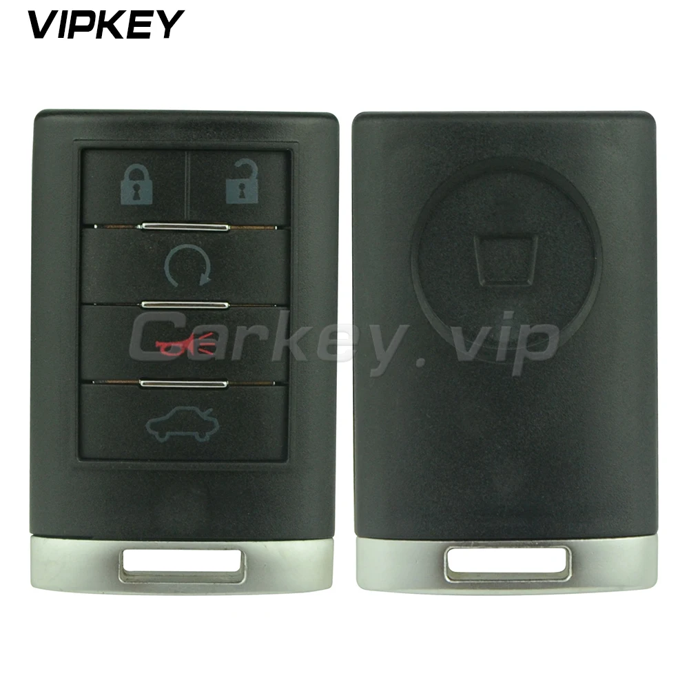 

Remotekey OUC6000066 Smart key case 5 button for Cadillac CTS DTS STS 2008 2009 2010 2011