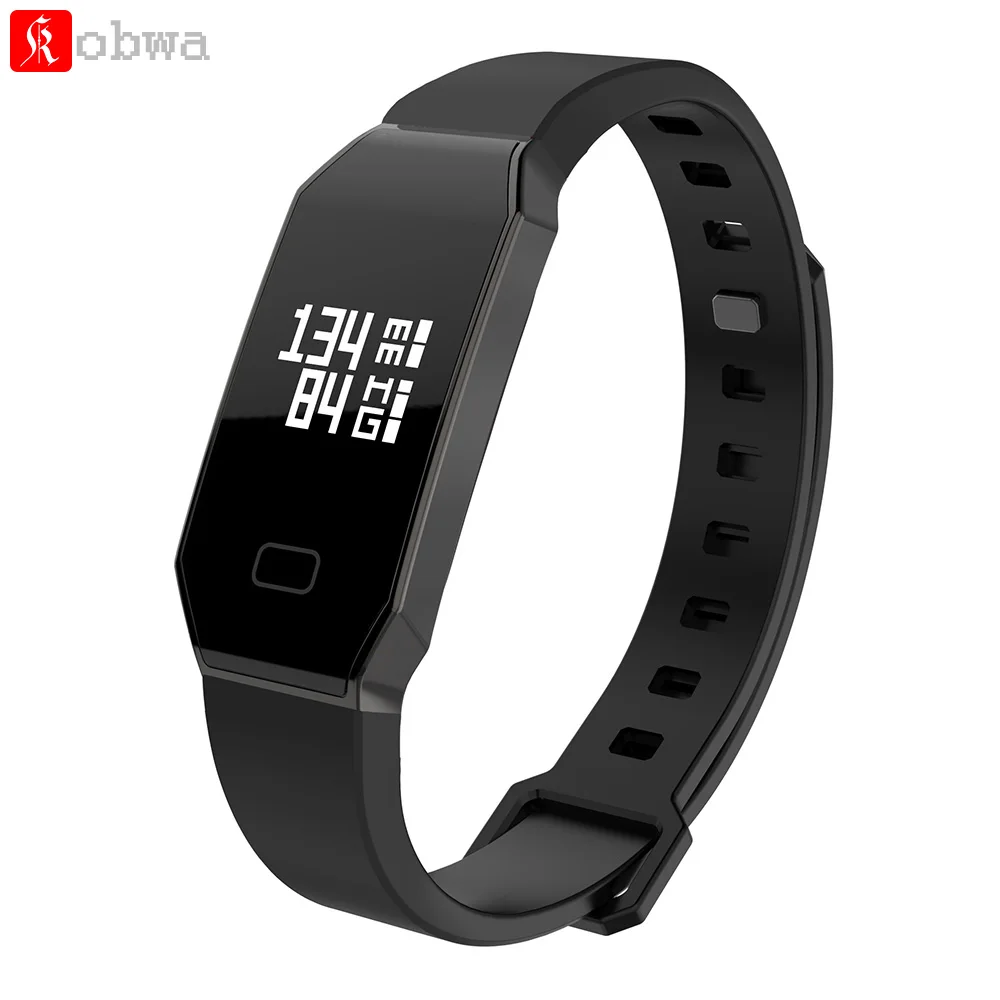 Originais E02 Pulseira Inteligente Pressão Arterial e Freqüência Cardíaca Esportes Fitness IP67