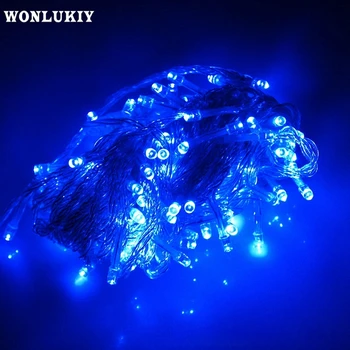 

10M 80leds LED String Light 3XAA Battery Operated Waterproof Fairy Lights Christmas New Year Wedding Party Decoration Lights