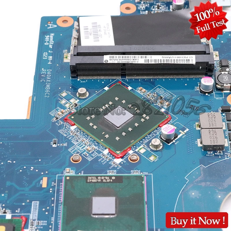 NOKOTION для HP G42 G62 CQ42 CQ62 материнская плата ноутбука 605140 001 PGA478 чипсет GL40 DDR3 Бесплатный