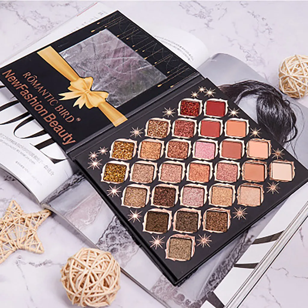 ROMANTIC BIRD 28color eyeshadow Shimmer Eye Shadow powder Highlights