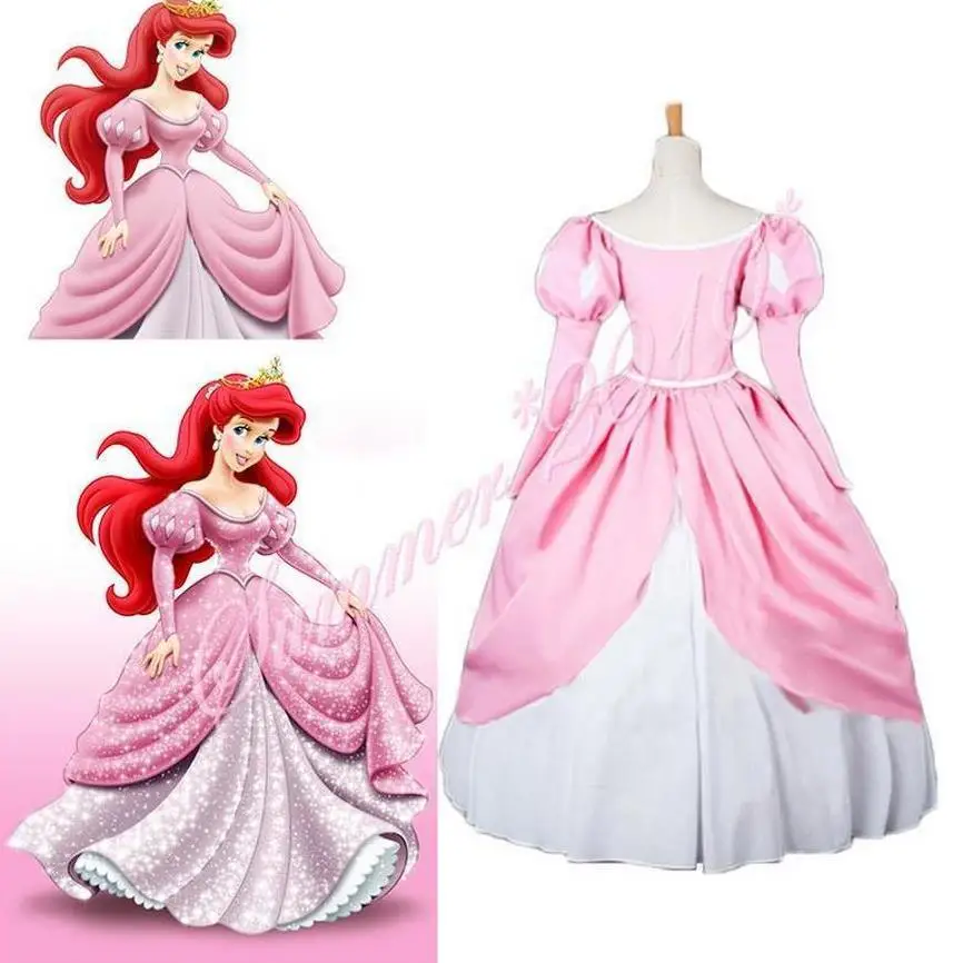 Ariel's Pink Dress