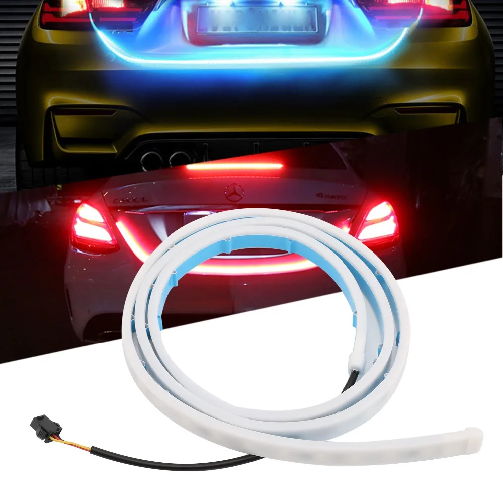 45'' Strip Tail Light Bar Car Running Brake Reverse Turn Signal Lamp Dynamic Streamer for Ford