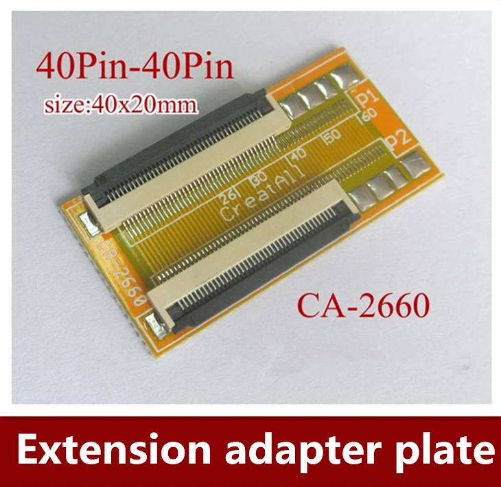 

3 шт./лот 40PIN 0,5 мм FFC кнопка переключения FFC FPC Разъем для плоской мягкой линии расширения адаптер платы Бесплатная доставка