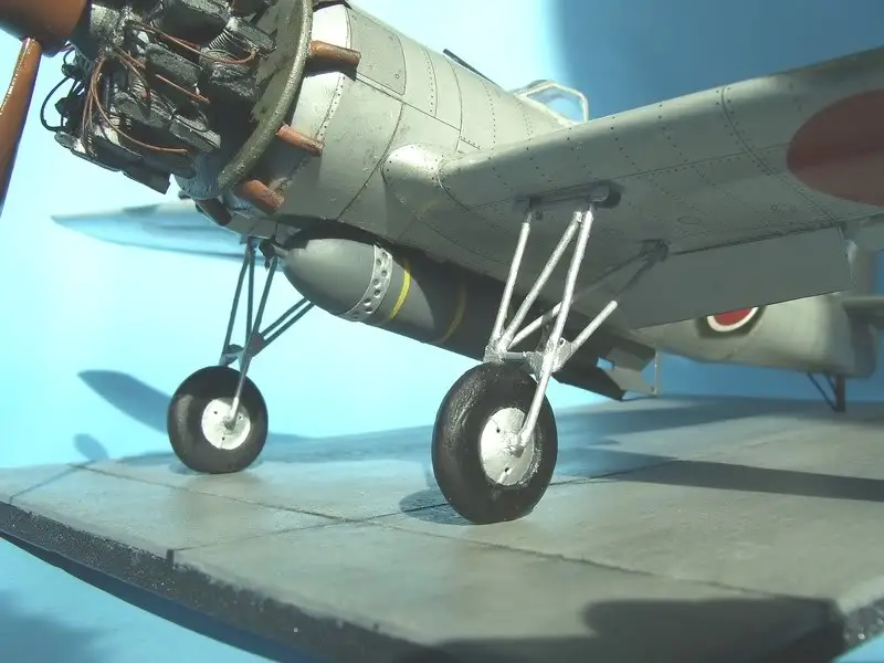 1:33 DIY Бумажная модель японский камикадзе самолет Nakajima Ki-115 ''Tsurugi'' WW II мальчик подарок бумага ремесло 3D головоломка