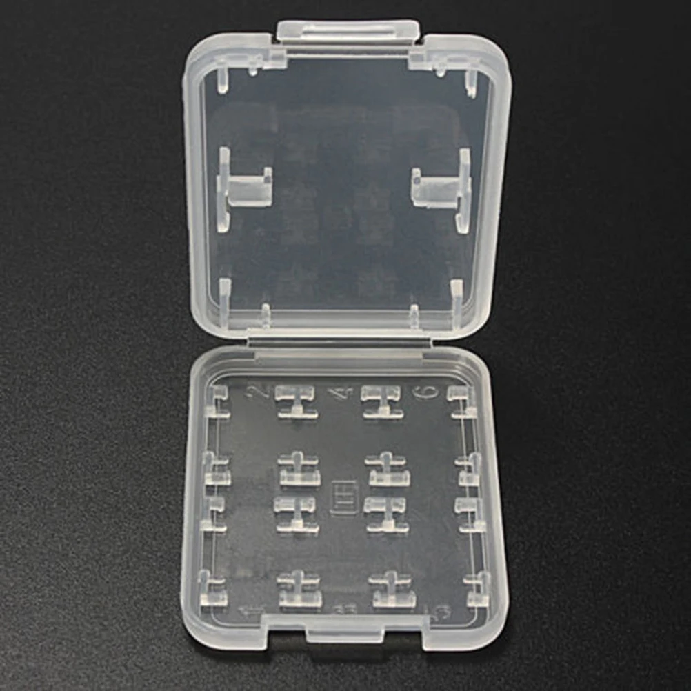 8 в 1 защитный держатель пластиковый прозрачный микро для HC TF MS карта памяти Чехол Коробка Сумка