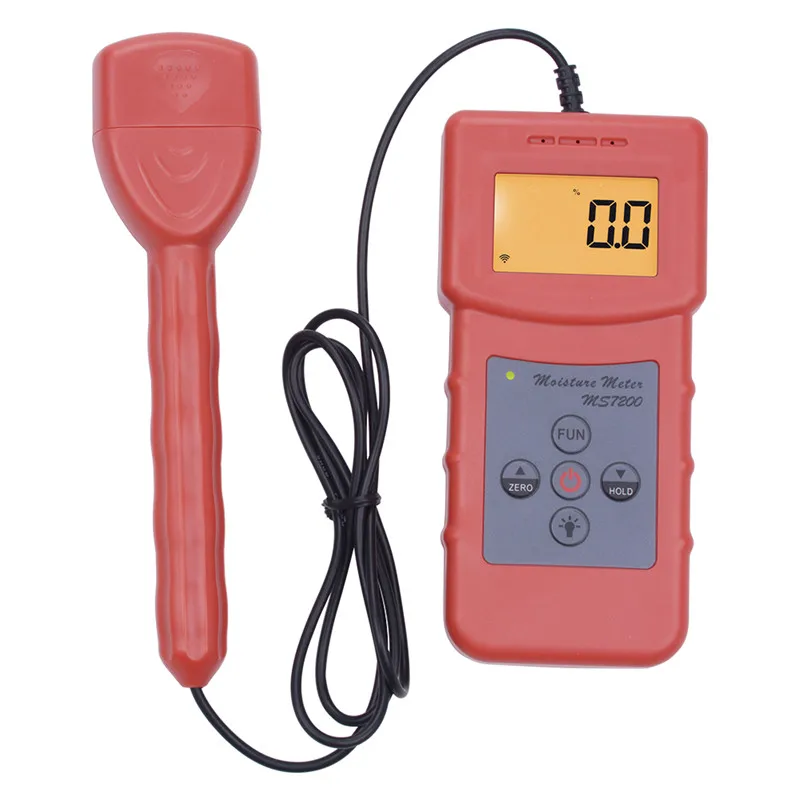 Yieryi MS7200+ High Precision Digital Wood Moisture Meter For Timber Paper Bamboo Concrete Floor Professional Yieryi MS7200+ High Precision Digital Wood Moisture Meter For Timber Paper Bamboo Concrete Floor Professional