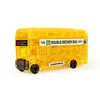 Fun 3D Crystal Puzzle For Children Mini DIY 54Pcs Double-Decker Bus Model Learning Educational Toys For Adult Christmas Gift 4