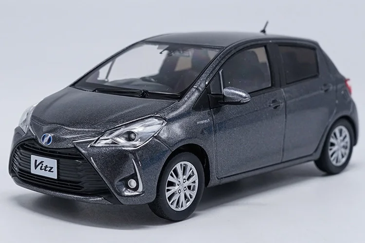 1:30 Diecast Model for Toyota Vitz Gray (Without Color Box
