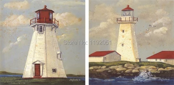 

cartoon picture painting canvas prints light house boys favorite modern decorative art cartoon prints single panel free shipping