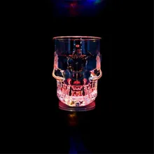 Большая чашка красочной подсветкой индукции Кубок в воду яркий индукции светодиодный красочные вспышки пиво чашки вечерние бар