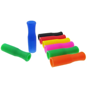 

Silicone Tips Cover Food Grade Cover for Diameter 6mm Stainless Steel Straws Soft Comfort Tips Cover Drinking Straws Caps