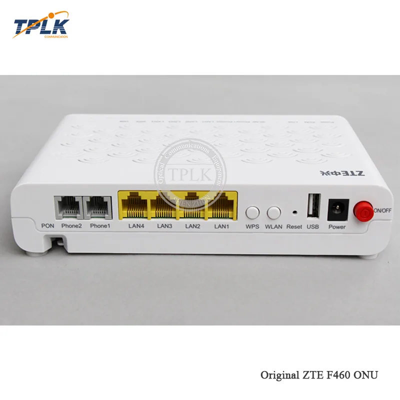 Second hand zte F460 EPON с оптическим сетевым блоком и окончанием 4FE + 2 голосовых горшка wifi