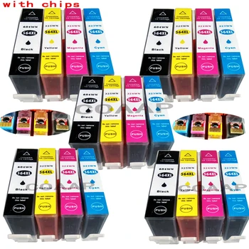

20 PK Compatible HP 564XL Replacement Ink Cartridge for Photosmart Plus B209a B210a Deskjet 3522 3526 Printer