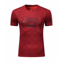 Спортивная Мужская футболка спортивный костюм Мужская спортивная рубашка для бега для мужчин Фитнес Футболка Топ тренировочная футболка одежда