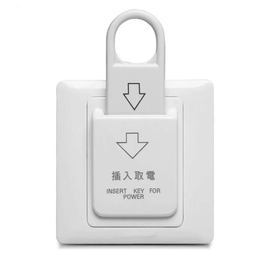 1 шт. кнопка выхода 86x86 отель ключ карта переключатель слайд swich кнопка Выход управление доступом электрическая розетка управления питанием