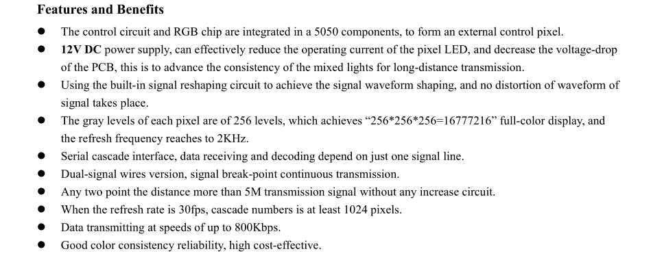 1000 шт. WS2815 светодиодный чип 5050 SMD RGB интеллектуальное управление 12 В 12 в сигнал непрерывной передачи полный цвет WS2815B светодиодный