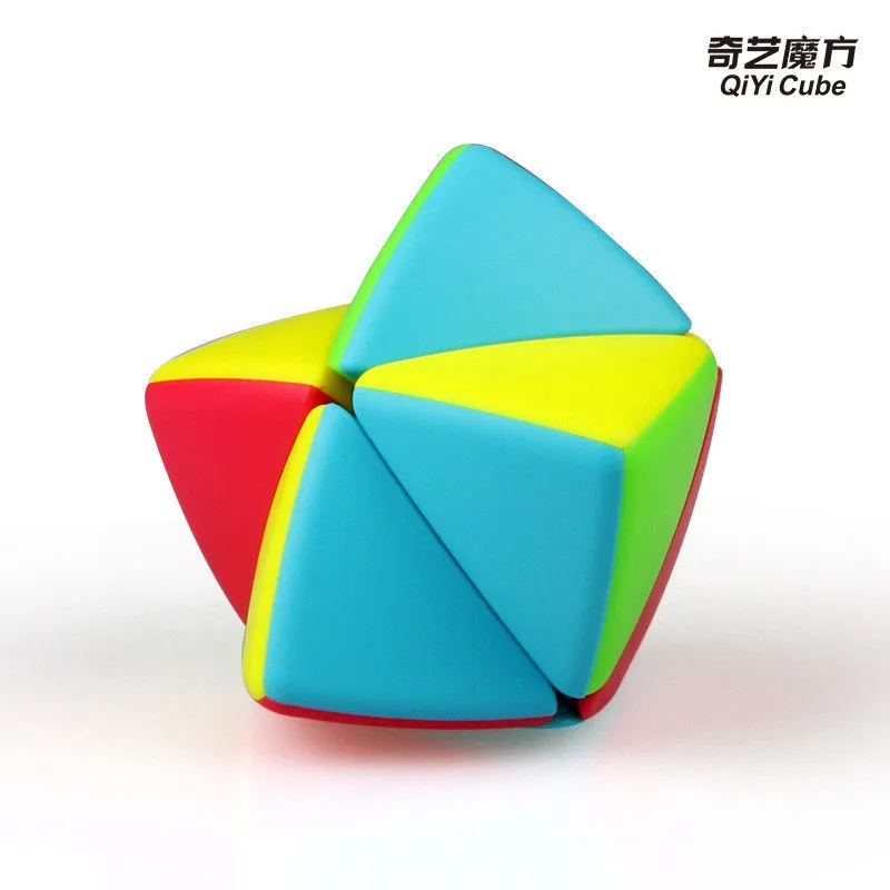 

QIYI Pyramix 2-Layered 2x2x2 morphix Morphix Magic Pyramid Cube Stickerless Fast Ultra-Smooth Speed Puzzle Cube Kids Toys