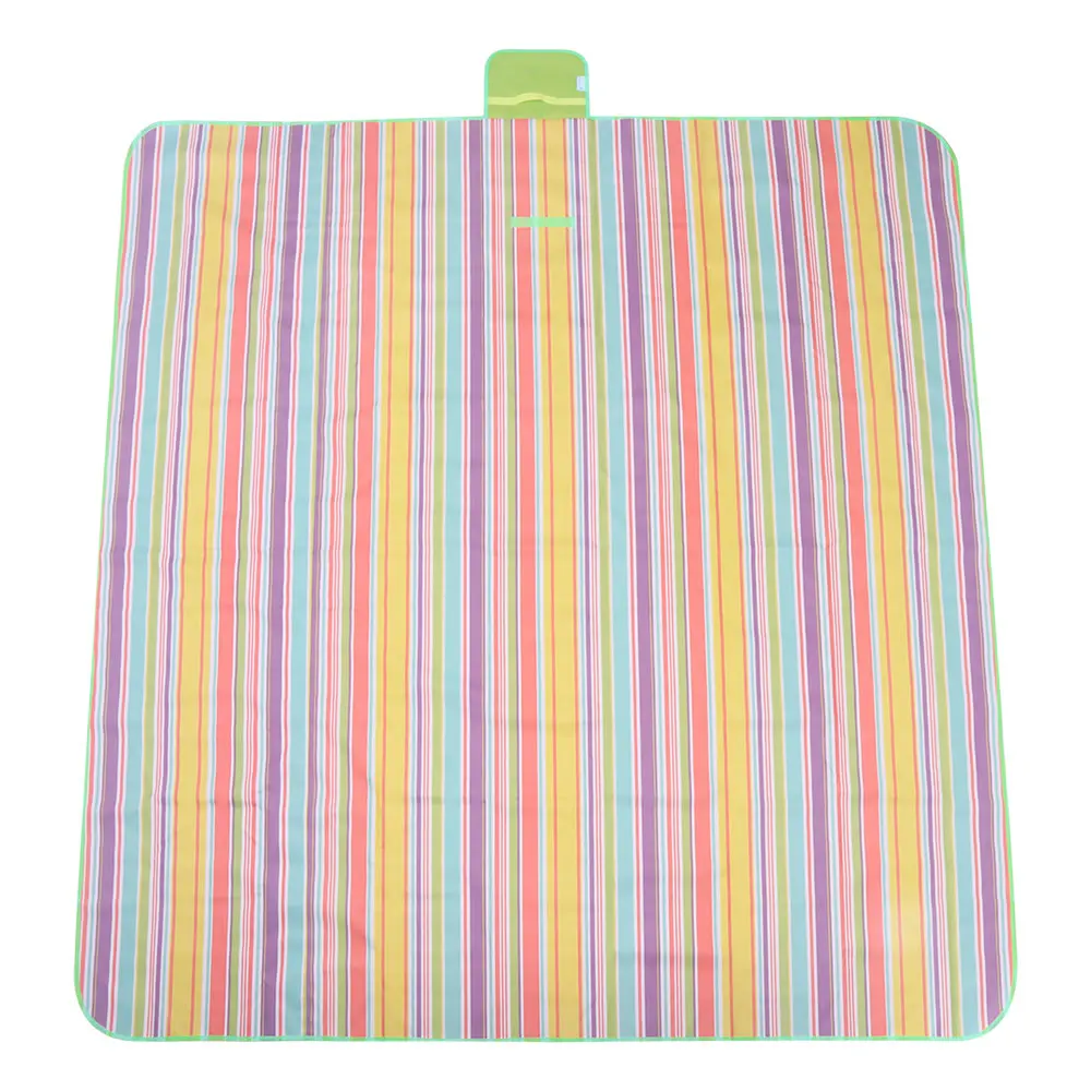 

Camping Mat Picnic Beach Mat Rug Oxford Fabric PVC Waterproof Foldable Mats Sand Portable For Hiking Outdoor Camping Mats