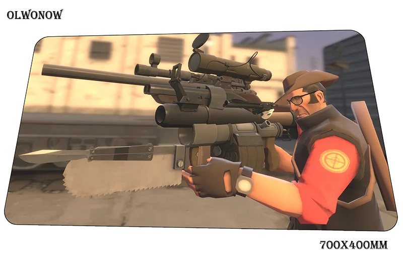 Team fortress 2 Коврик Для Мыши Компьютерный коврик 70x40 см игровой коврик большой день рождения клавиатура со встроенной мышью игры pc геймер стол - Цвет: size 700x400x2mm