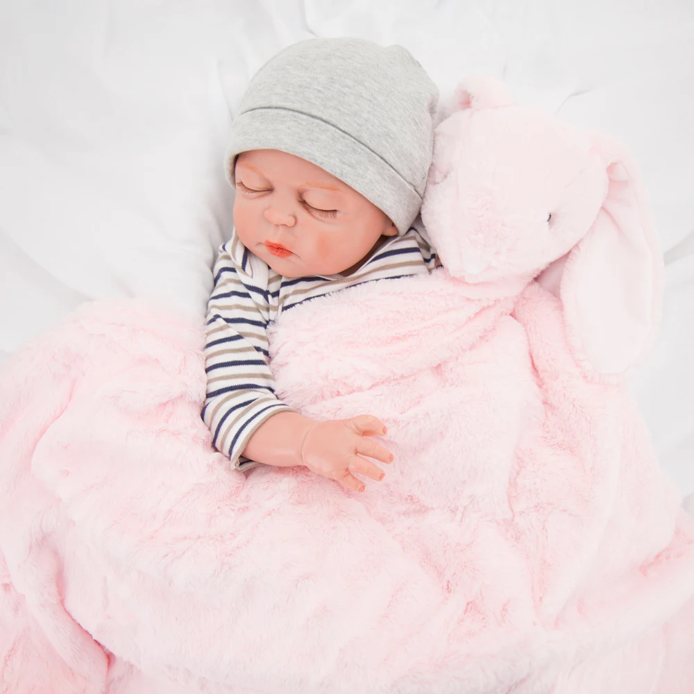 

Aden And Anais 76*76cm Pink Elephant Newborn Lace Photo Prop Koc Rekwizyt Tapete Infantile Swaddle Blanket Flokati