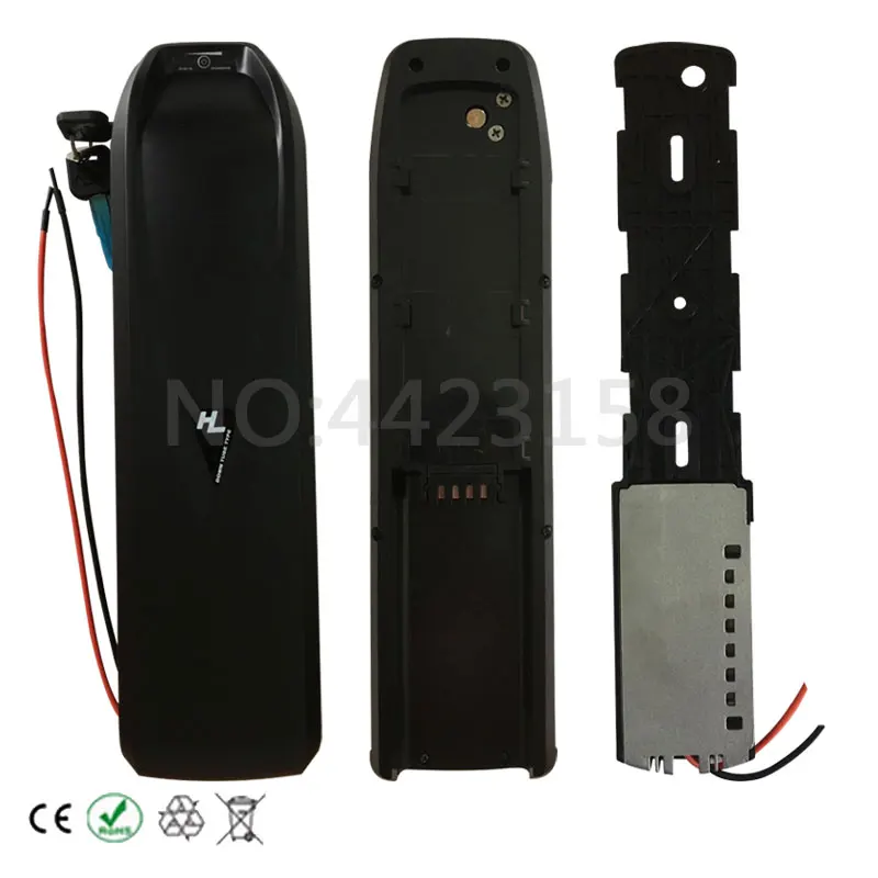 Clearance US EU No Tax 48V hailong electric Bike Down Tube Battery 48V 10Ah for 48V 750W 500W Bafang Motor 2