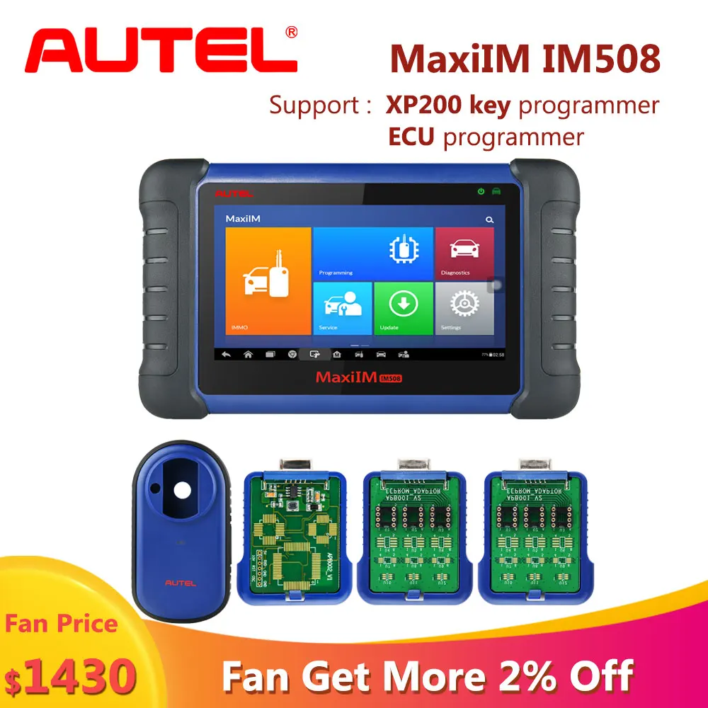 

Autel MaxiIM IM508 OBD2 Car Diagnostic Auto Scanner Engine Tool ECU XP200 Key Programming scania scaner automotriz profesional