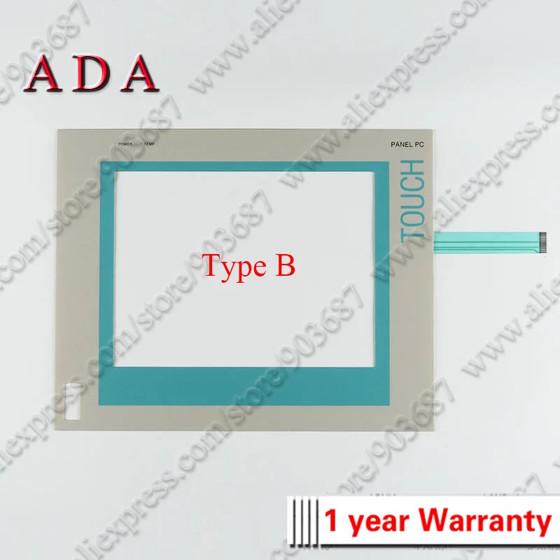 6AV7612-0AE22-0CF0 сенсорная панель стекло дигитайзер для 6AV7612-0AE22-0CF0+ передняя накладка(защитная пленка