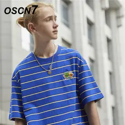 OSCN7 2019 графика принт футболка для мужчин Уличная 2019 короткий рукав футболки для мужчин Harujuku хип-хоп повседневное для женщин футболки 19T10