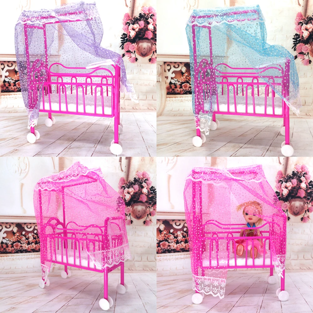 NK One Set font b Doll b font font b Accessories b font Baby Bed Super