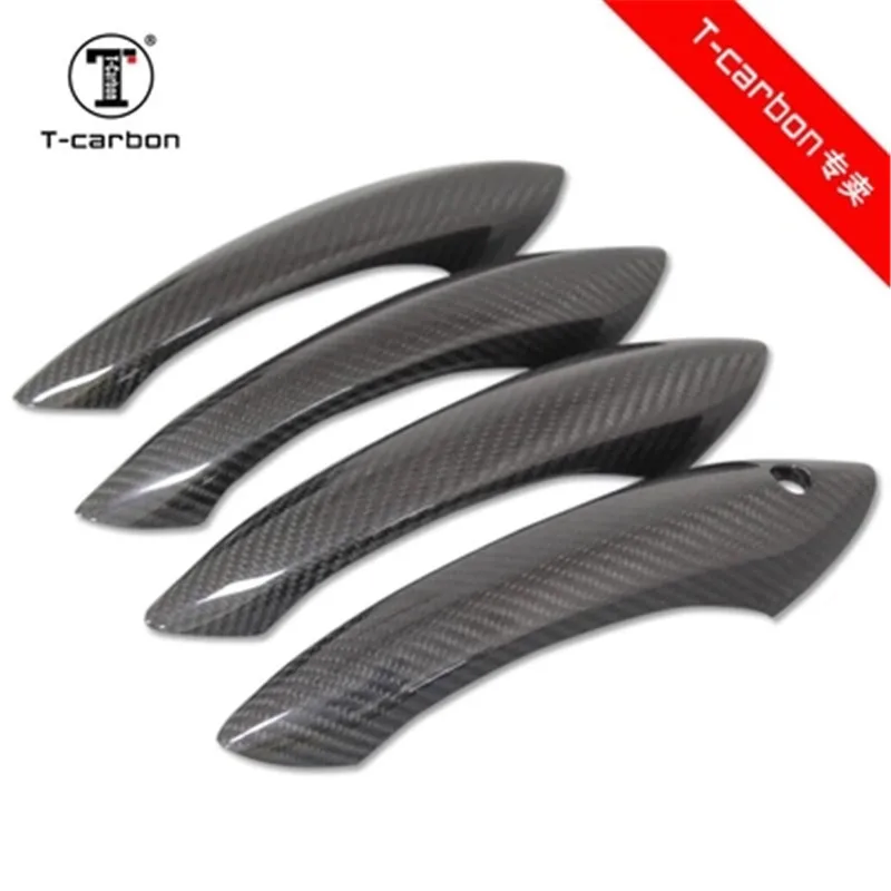 

for BMW 5 6 7 Series F07 F10 F18 F12 F13 F01 F02 M5 F10 M6 F12 Car Styling Carbon Fiber Car Door Handle decoration trims
