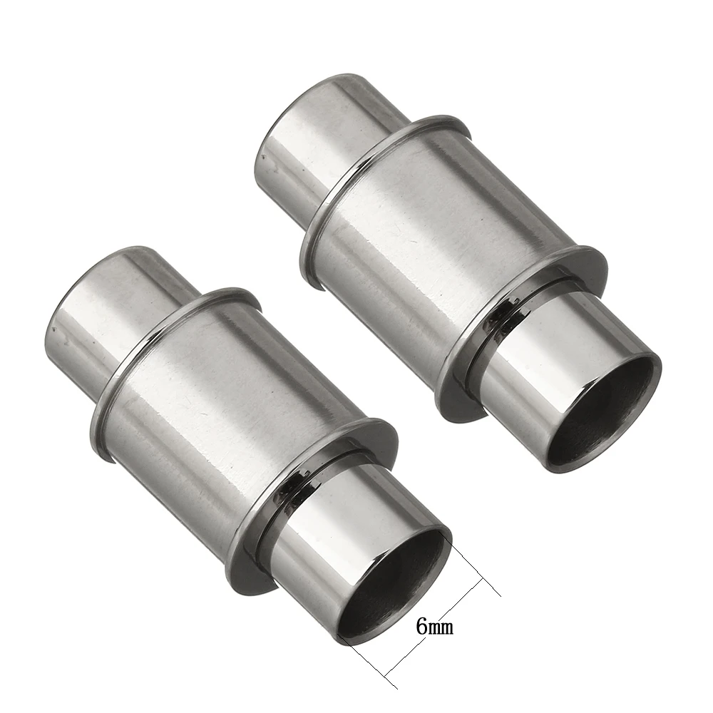 

Stainless Steel Magnetic Clasp,fantasies for womens, Column, oril color, 19x10mm, Hole:Approx 6mm, 10PCs/Lot, Sold By Lot