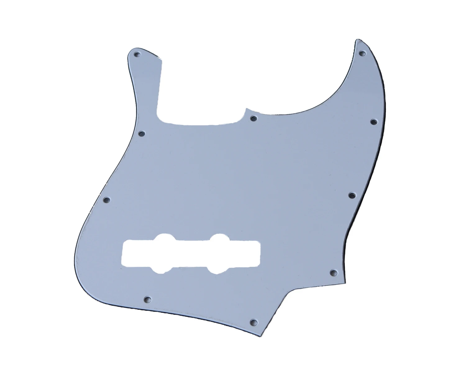 

USA Spec Standard Jazz J Bass Pickguard Scrach Plate White 3 Ply