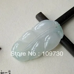 

JADEITE pendants leaves Jinzhiyuye, natural A cargo jade with certificate hd 0023