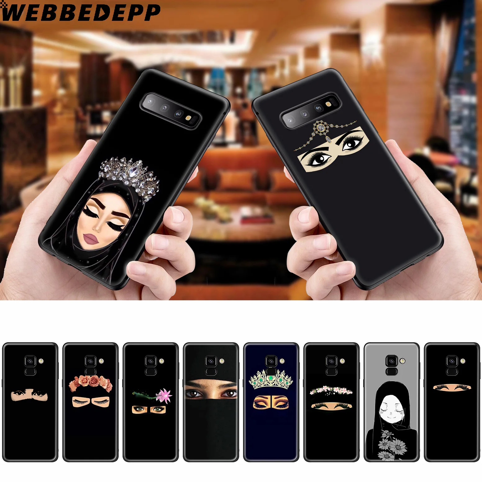 WEBBEDEPP исламские глаза Христос силиконовый чехол для Samsung Galaxy A3 A5 A6 A7 A8 A9 A10 A20 A30 A40 A50