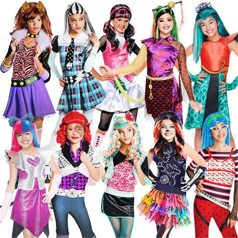 girls monster school high skelita calaveras halloween costume cosplay dress mask and wig in girls costumes from novelty special use on aliexpresscom - Skelita Calaveras Halloween Costume girls monster school high skelita calaveras halloween costume cosplay dress mask and wig in girls costumes from novelty special use on aliexpresscom - Skelita Calaveras Halloween Costume