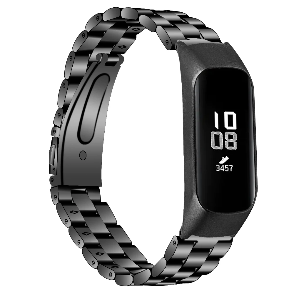 Ремешок из нержавеющей стали для samsung Galaxy fit-e SM-R375, Миланский Браслет, ремешок для часов, сменный металлический сетчатый Браслет