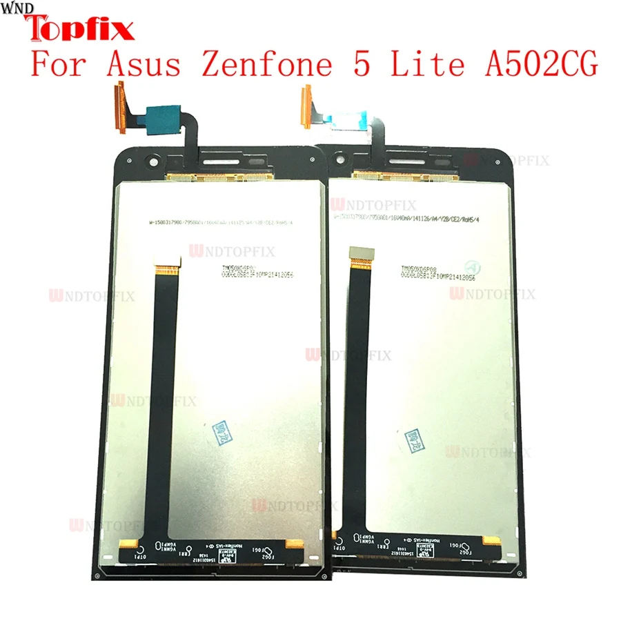 No Dead Pixels Original 5.0Inch Screen For Asus Zenfone 5 Lite A502CG LCD Touch Screen Digitizer Assembly Replacement Parts     (6)