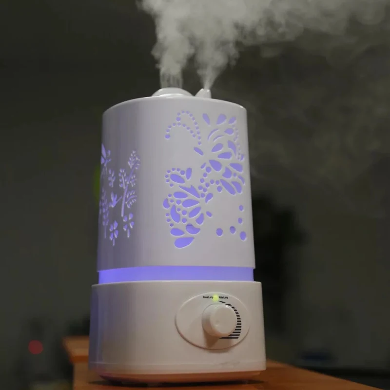 

1.5L Aroma Ultrasonic Humidifier Essential Oil Aroma Diffuser With LED Lights Big Capacity Aroma Air Humidifier For Home Office